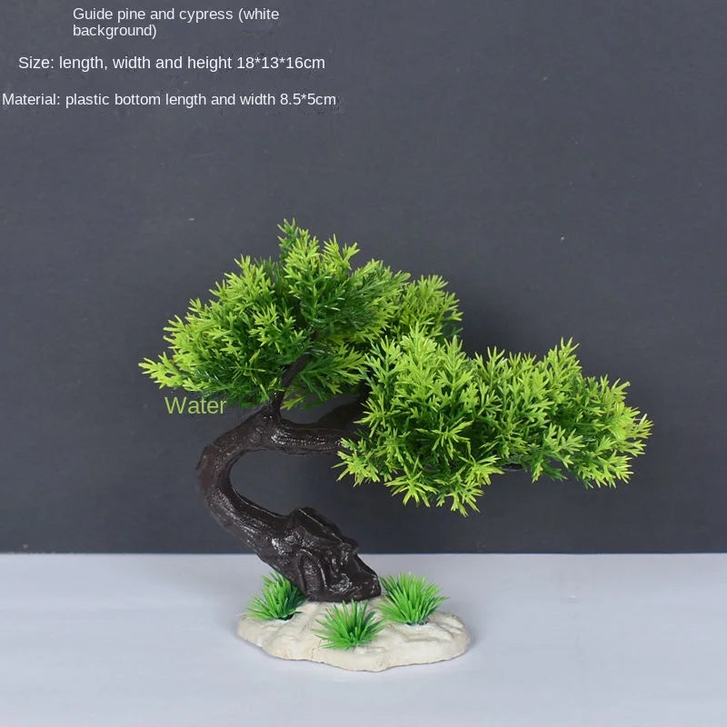 plante artificielle bonsaï en plastique pour décoration intérieure - vue 19 sur 41