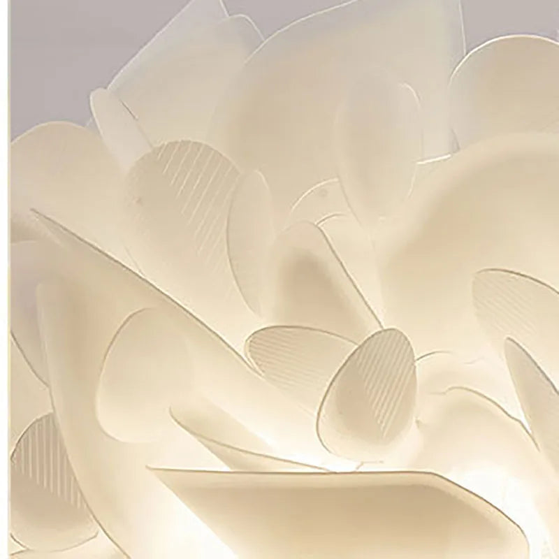 lustre led fleurs acrylique pour foyer moderne - vue 5 sur 8