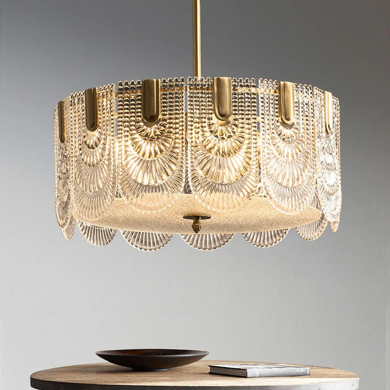 lustre en cristal élégant pour décoration intérieure raffinée - vue 5 sur 10