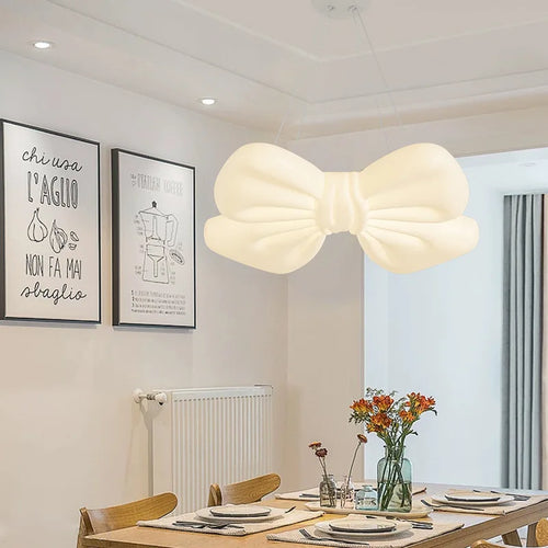 plafonnier led à nœud romantique pour petite fille - vue 6 sur 8