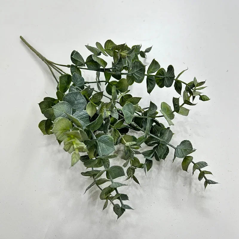plantes vertes artificielles décoration feuilles eucalyptus pour intérieur - vue 9 sur 10
