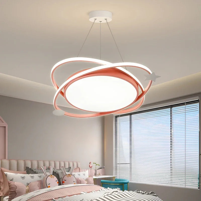 plafonnier led suspendu design moderne pour intérieur décoratif - vue 6 sur 18