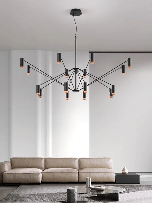 lustre moderne design pour un éclairage intérieur élégant - vue 2 sur 8