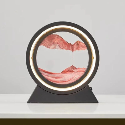 lampe de table créative avec sable mouvant 3D décoratif - vue 20 sur 24