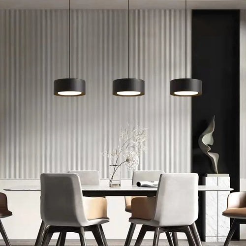 lustres led de chevet en laiton gradation 3 couleurs - vue 3 sur 8