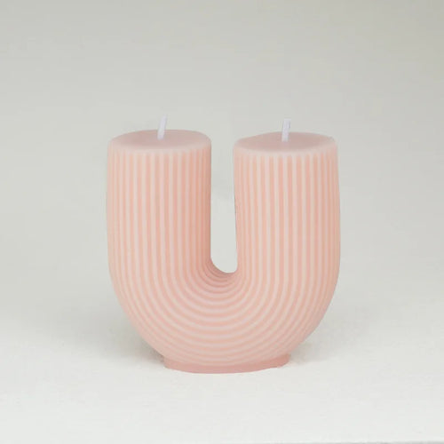 bougies parfumées géométriques en forme de u pour décoration intérieure - vue 21 sur 22