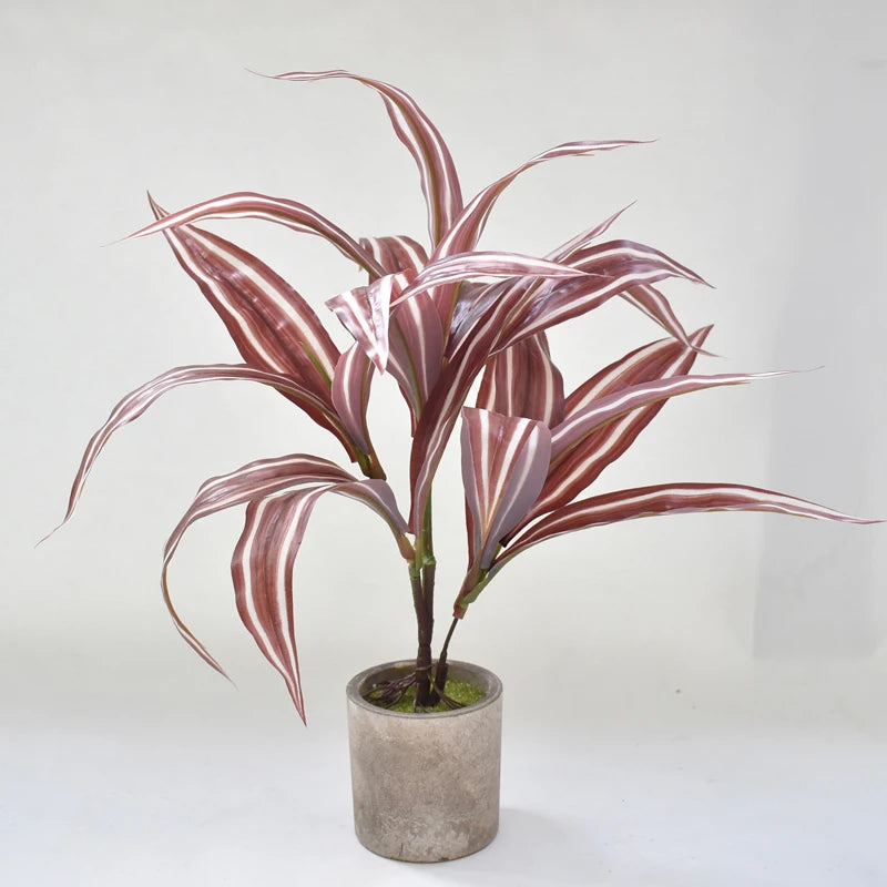 plante artificielle tropicale glaïeul pour décoration intérieure et extérieure - vue 3 sur 8