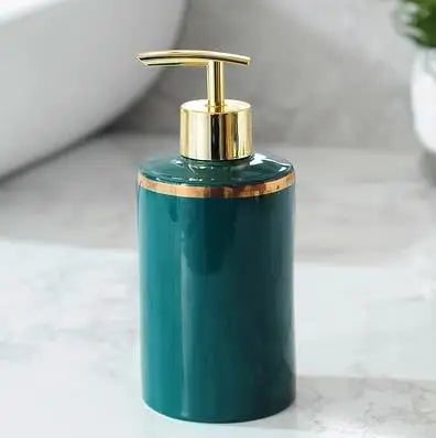flacons à pompe en céramique vides pour cosmétiques et désinfectants - vue 6 sur 9