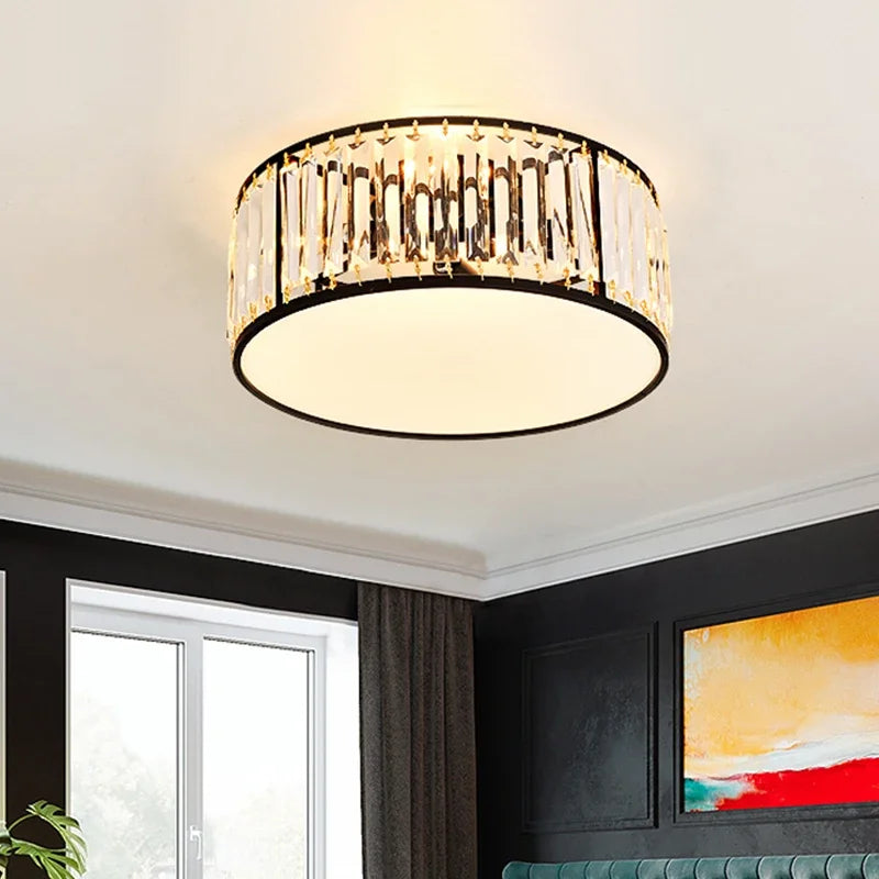plafonnier led en cristal décoration intérieure moderne pour votre espace - vue 4 sur 12