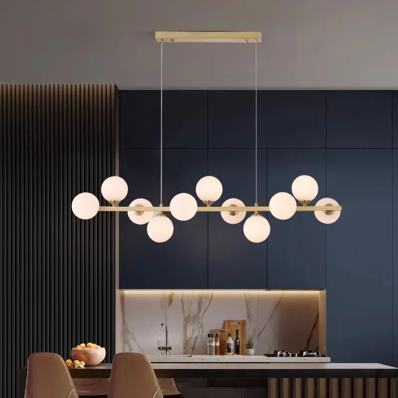 Lustre led suspendues au design moderne