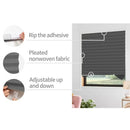 Store plissé autocollant semi occultant pour fenêtre
