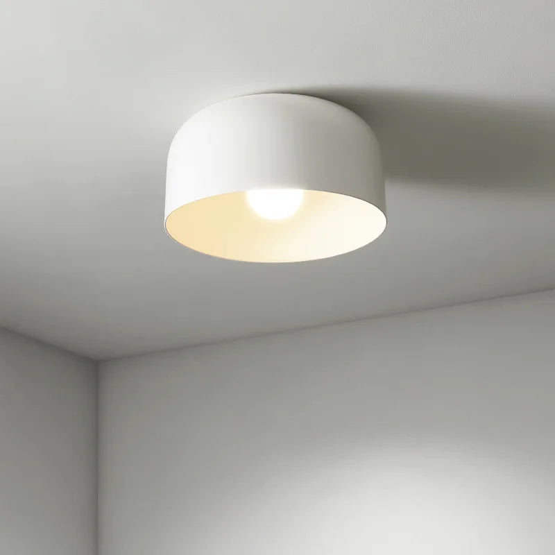 plafonnier led moderne en fer métal pour hôtel et allée