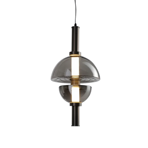 lustre en verre design nordique pour espace moderne - vue 7 sur 11