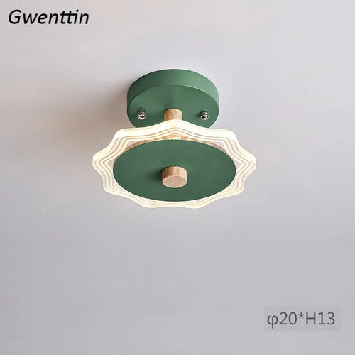 plafonnier moderne nordique led interchangeable pour intérieur élégant - vue 9 sur 12