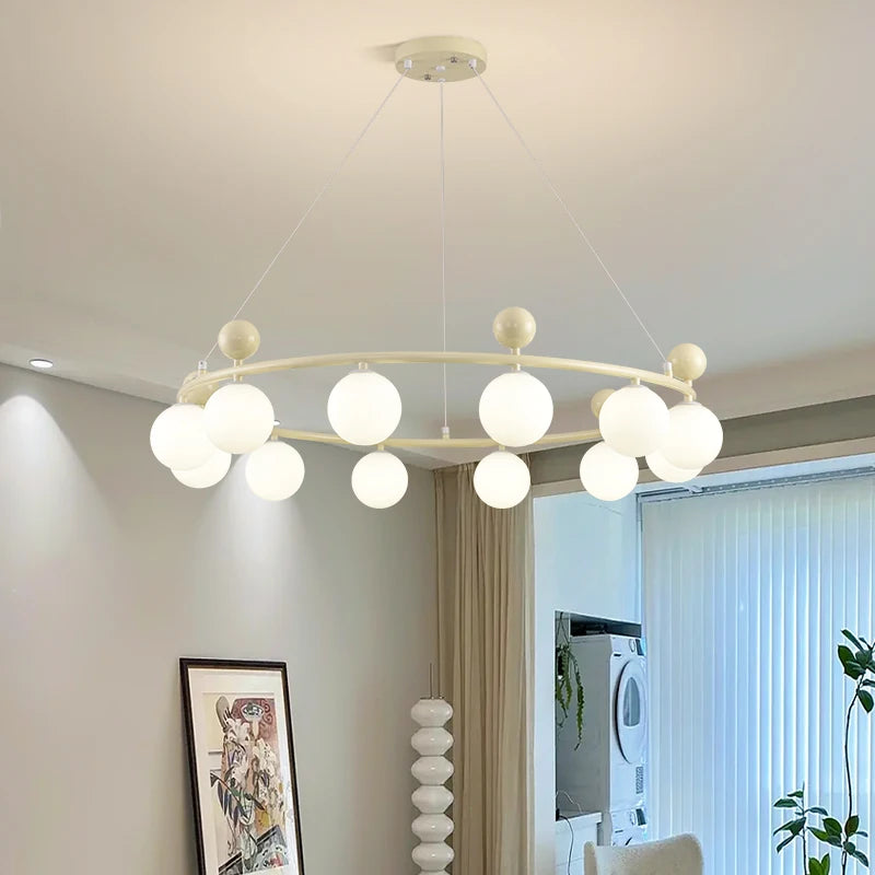 lustre led pour décoration intérieure et cuisine - vue 6 sur 12