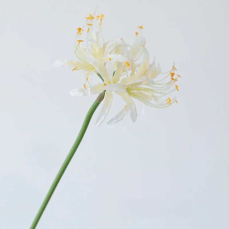 décoration en soie avec araignée lys fleurs artificielles - vue 6 sur 13
