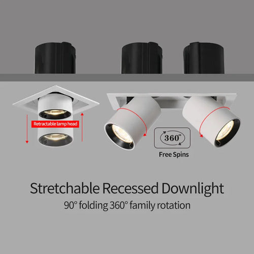 plafonniers led modernes et minimalistes pour espaces commerciaux et domestiques