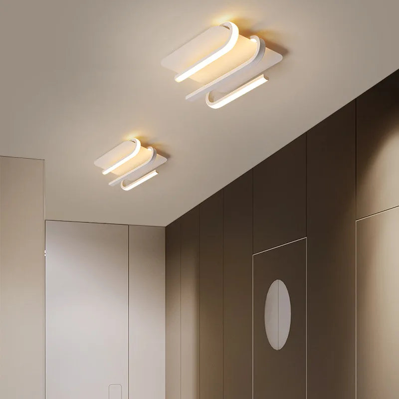 Plafond moderne à LEDs lampes pour salon salle à manger allée chambre vestiaire Lustre intérieur décor à la maison luminaire Lustre