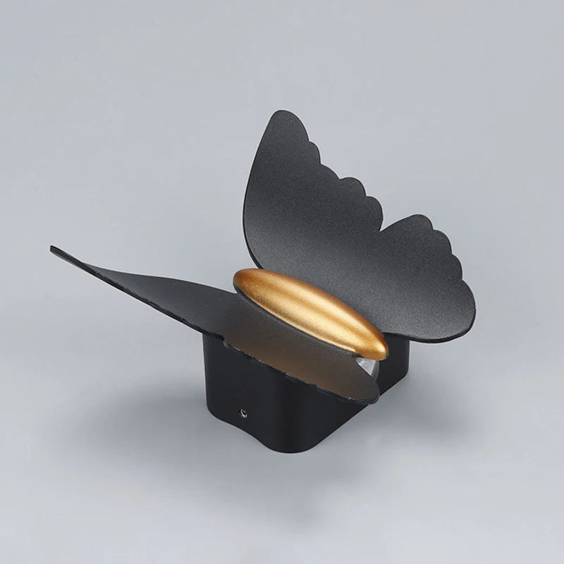 Applique murale LED décor extérieur papillon - vue 3 sur 8