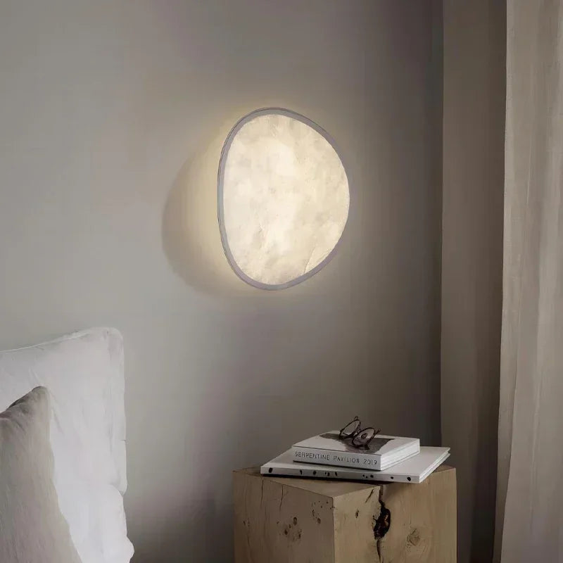 applique murale moderne minimaliste en tissu pour décoration intérieure