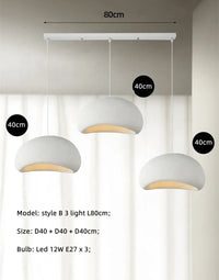 suspension japonaise wabi-sabi design simple pour intérieur