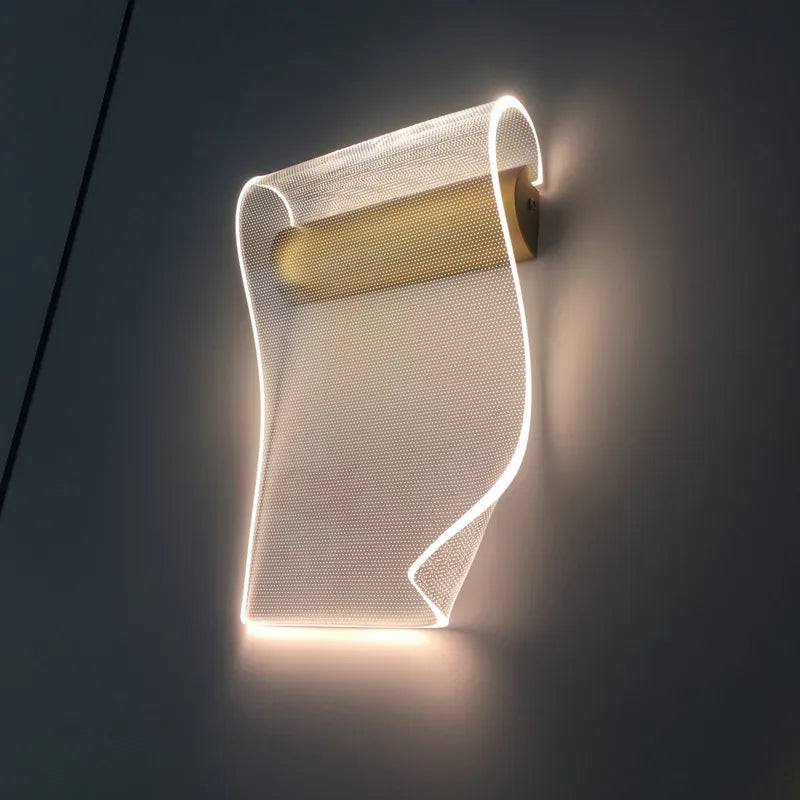 applique luxe led moderne intérieur créatif design - vue 2 sur 8