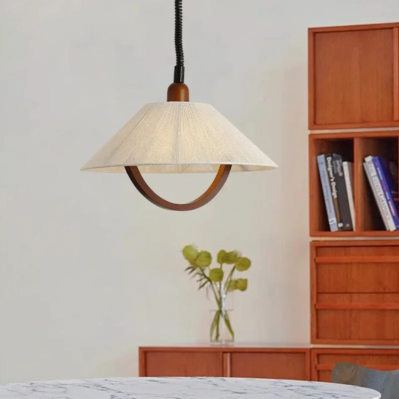 suspension en bois design pour intérieur élégant - vue 5 sur 7