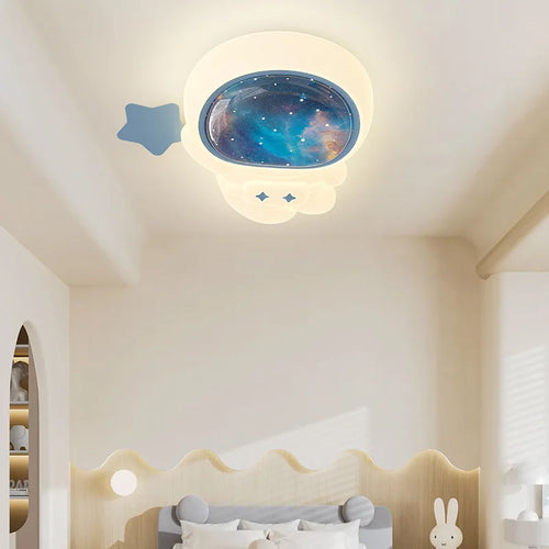 plafonnier mignon pour chambre d'enfant thème astronaute et princesse - vue 5 sur 8