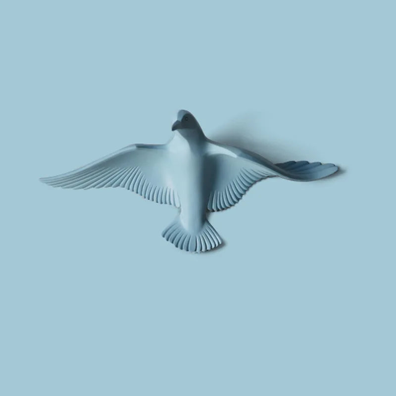 décoration murale créative en forme de mouette décoratif - vue 12 sur 36