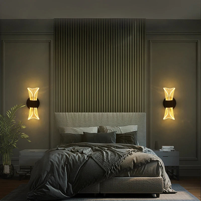 applique murale led nordique pour décoration intérieure - vue 5 sur 8