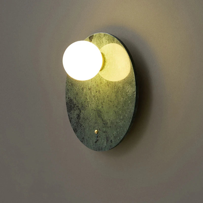 applique murale led en marbre style nordique décoratif