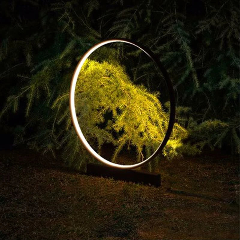 lampe de jardin moderne étanche pour éclairage extérieur - vue 3 sur 7