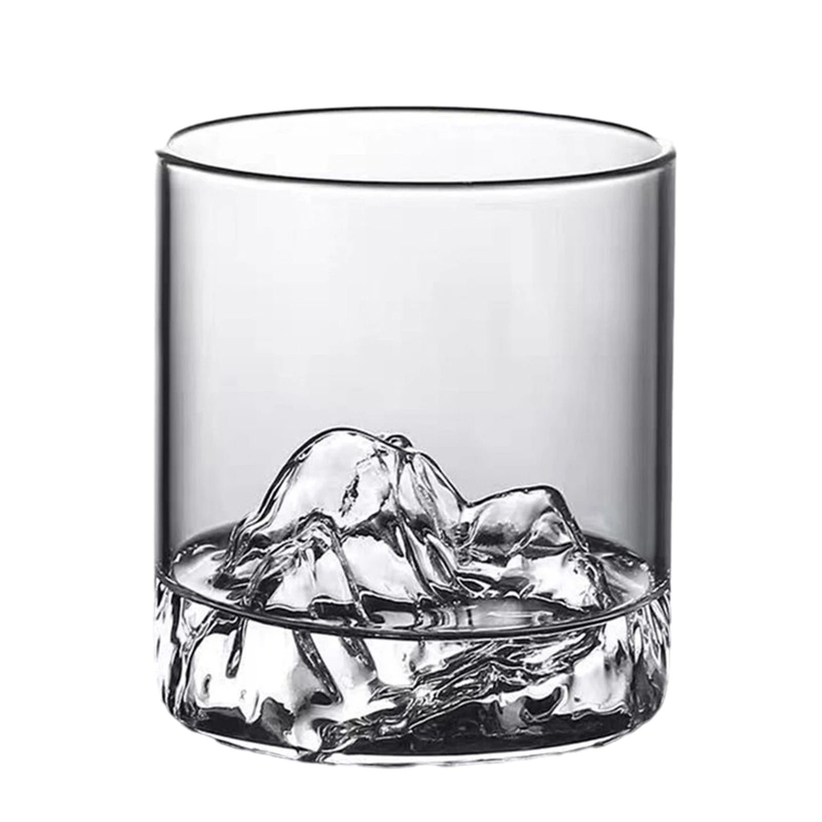 Verres whisky relief montagne style japonais design