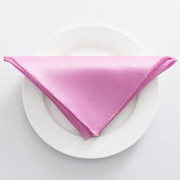 Serviette de table satin decor mariage fete lot