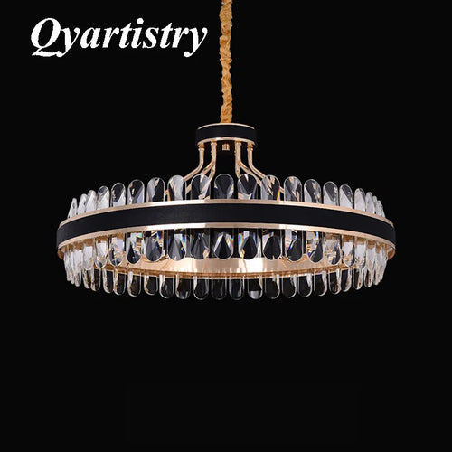 lustre moderne en cristal led winfordo pour décoration intérieure