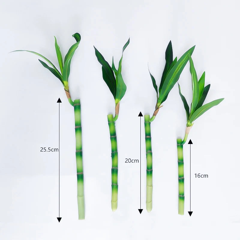 plantes artificielles en bambou pour décoration intérieure et extérieure - vue 8 sur 13