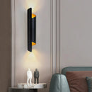 Art Deco Wall Light Gold Black White Stainless Steel Lamp Bedroom Parlor Stairs Aisle Sconce E27 Dropshipping