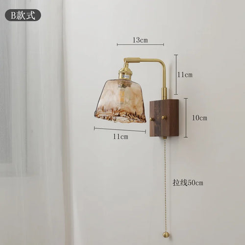 applique murale rétro style japonais pour décoration intérieure - vue 5 sur 9