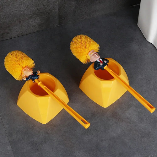 nettoyant créatif brosse ensemble pour toilettes et salle de bain - vue 3 sur 6