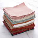 Serviette de table coton lavé style pastoral vintage