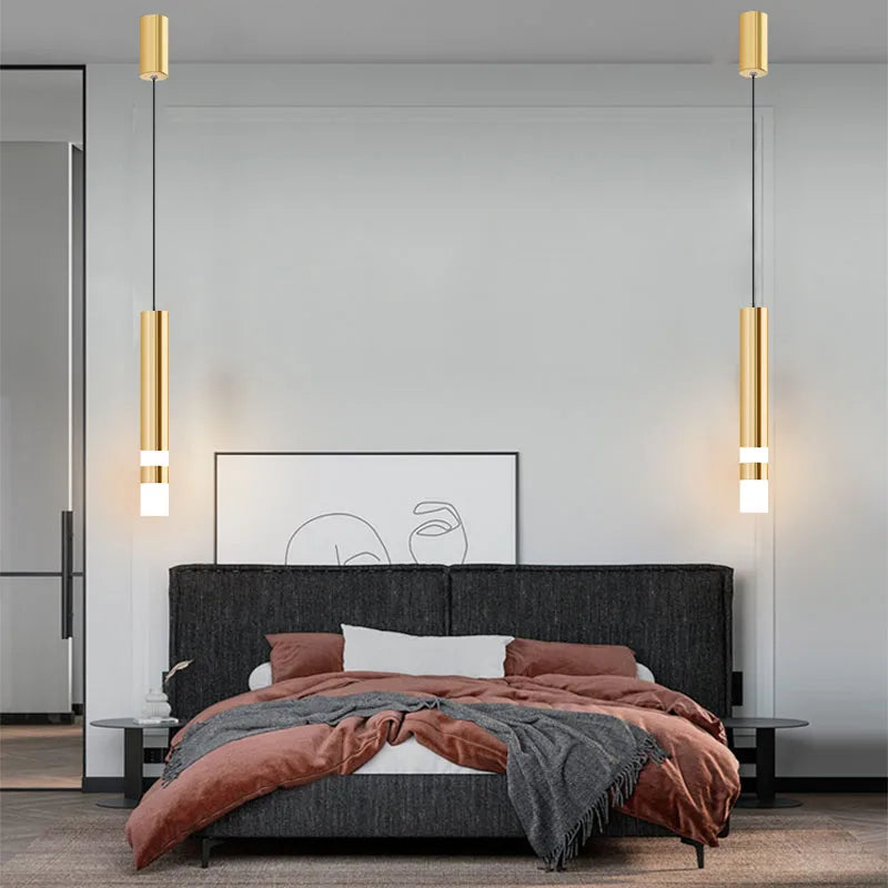 mini suspension led créatives pour éclairage intérieur