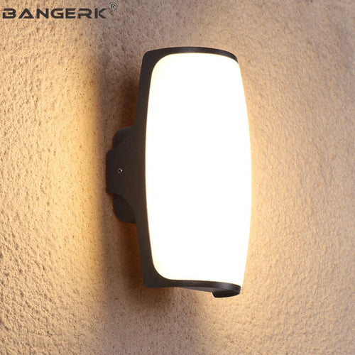applique murale led étanche en aluminium pour jardin - vue 4 sur 15