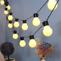 guirlande lumineuse à led pour décoration extérieure festive
