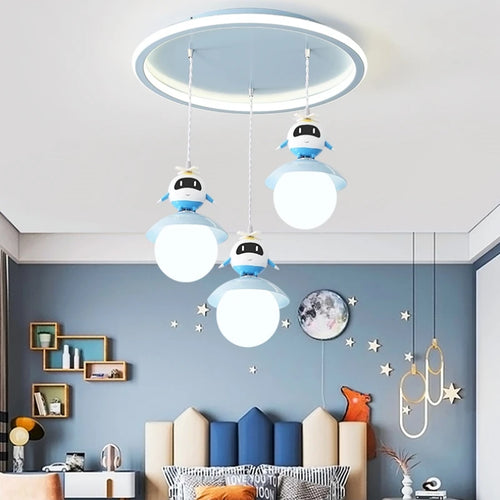 plafonnier led créatif à spectre complet pour décoration enfant - vue 2 sur 8