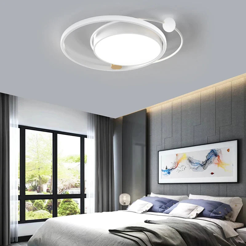 lustre led moderne à intensité variable pour intérieur - vue 5 sur 13