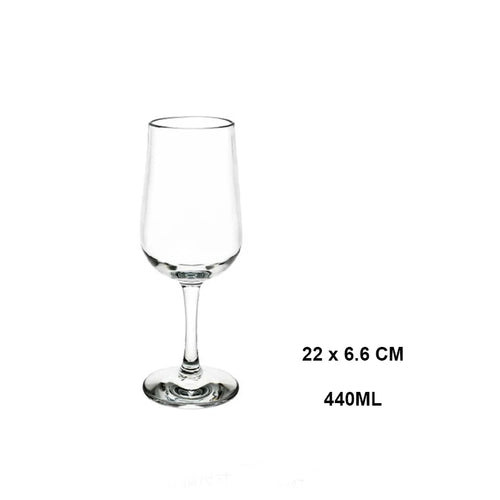 Verres à vin sans pied incassables élégants réutilisables