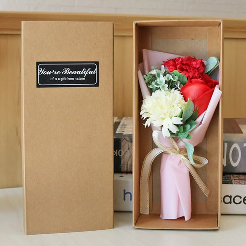 savon rose en boîte cadeau pour toutes occasions - vue 4 sur 12