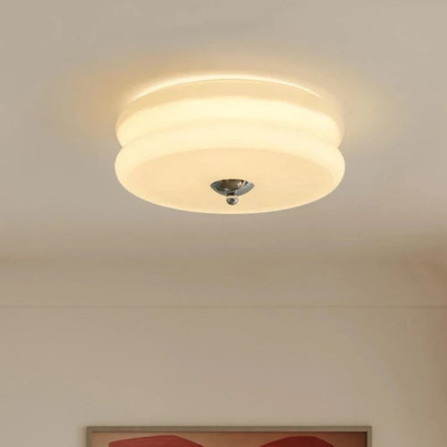 plafonnier moderne en verre rétro style vintage pour intérieur élégant