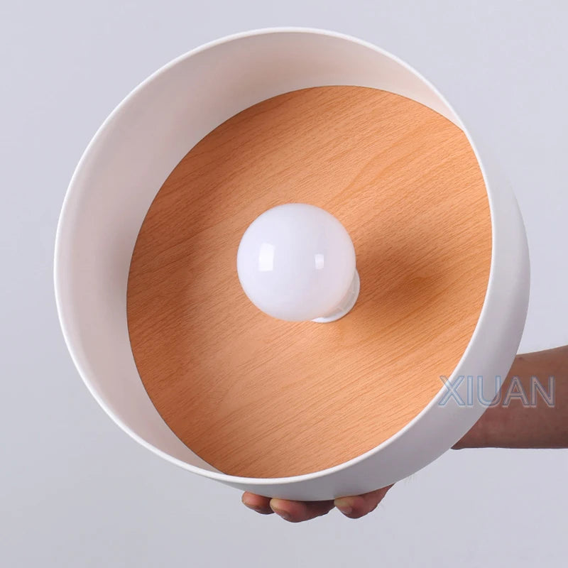 plafonnier led moderne en fer métal pour hôtel et allée