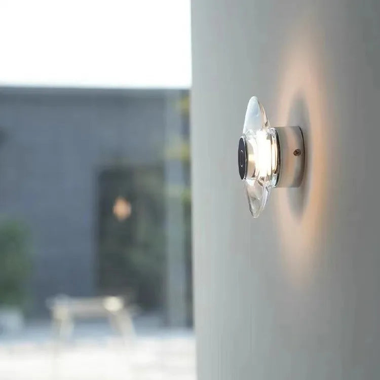 applique murale led en cristal pour décoration intérieure élégante - vue 4 sur 6